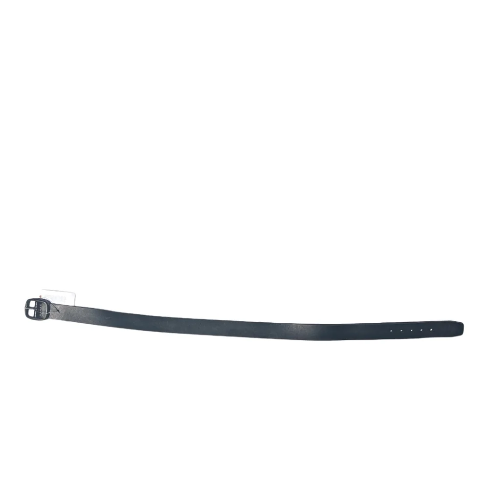 Gymboree Boys L/XL 10-16 Black 100% Leather Belt